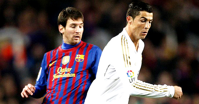 Cristiano Ronaldo vs. Lionel Messi: The goal duel stats